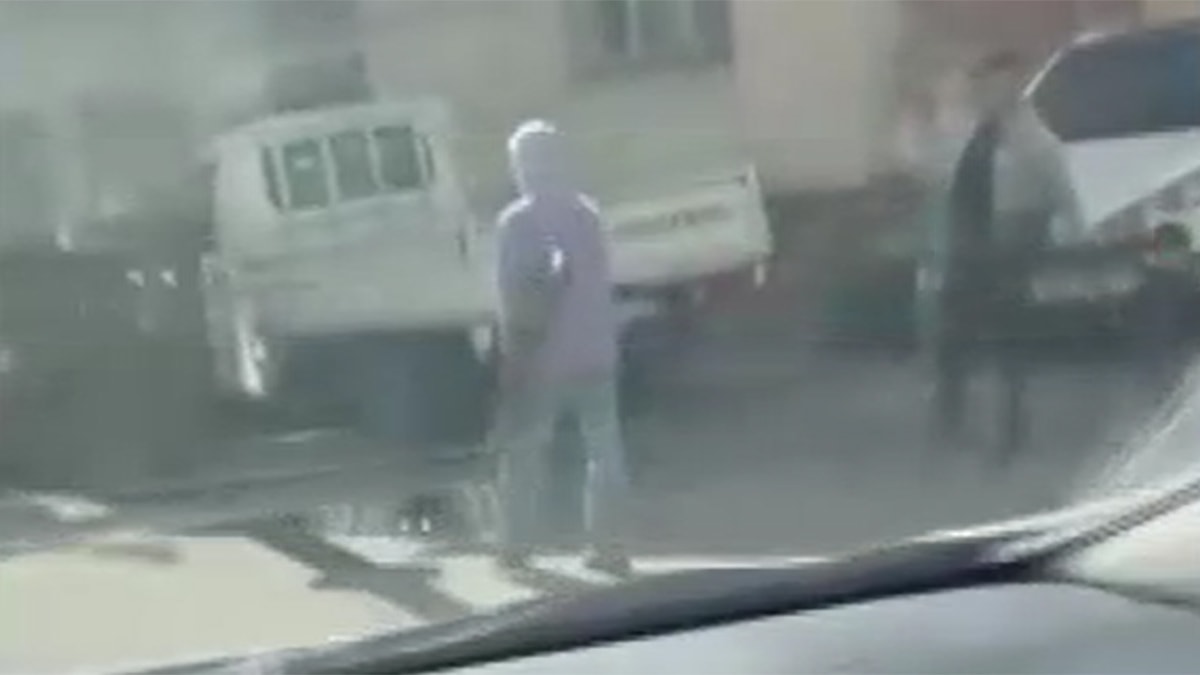 Sokakta tüfekle dolaşan şüpheli yakalandı