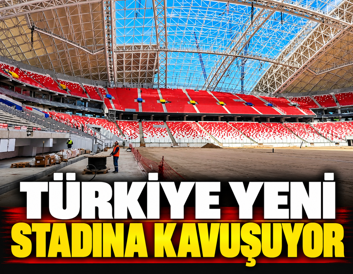 Türkiye yeni stadında sona gelindi