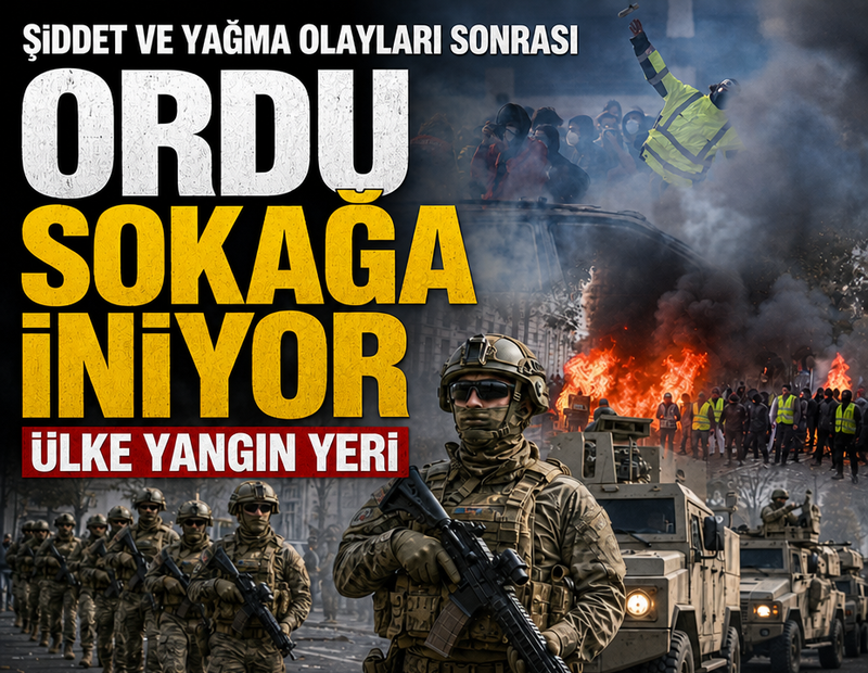 Ülke yangın yeri: Şiddet ve yağma olayları sonrası ordu sokağa iniyor