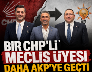 Bir CHP’li meclis üyesi daha AKP’ye geçti