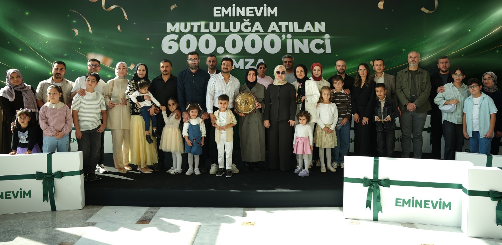 Eminevim’den 600 bininci  teslimat