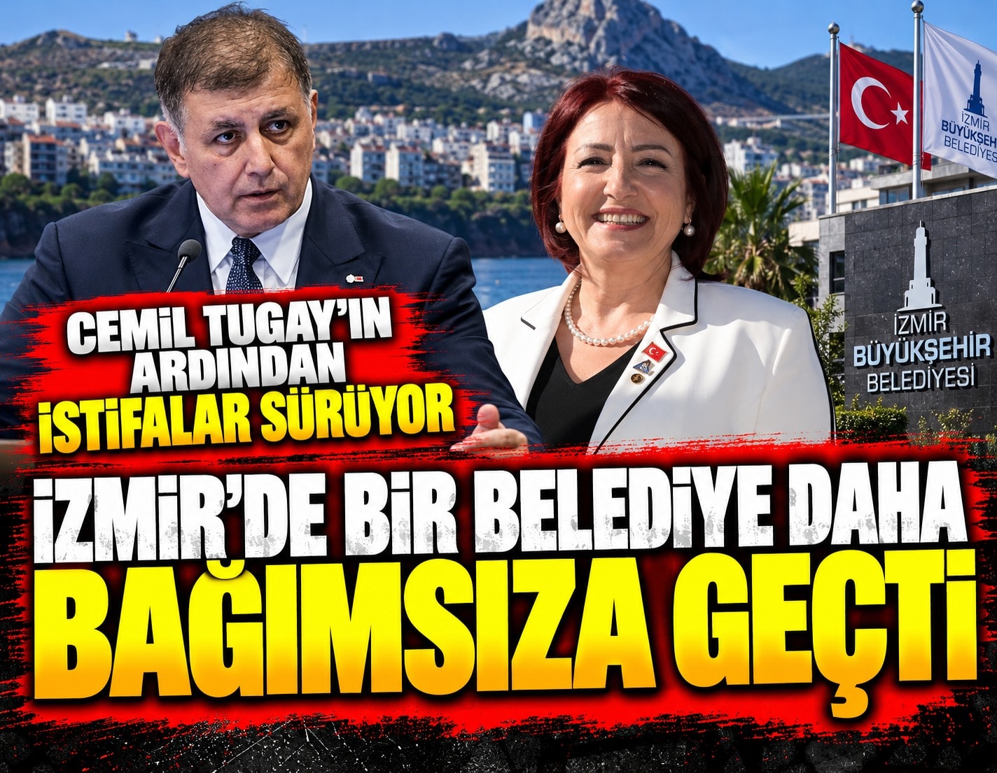 İzmir'de bir ilçe belediyesi daha YENİ Parti'den istifa etti