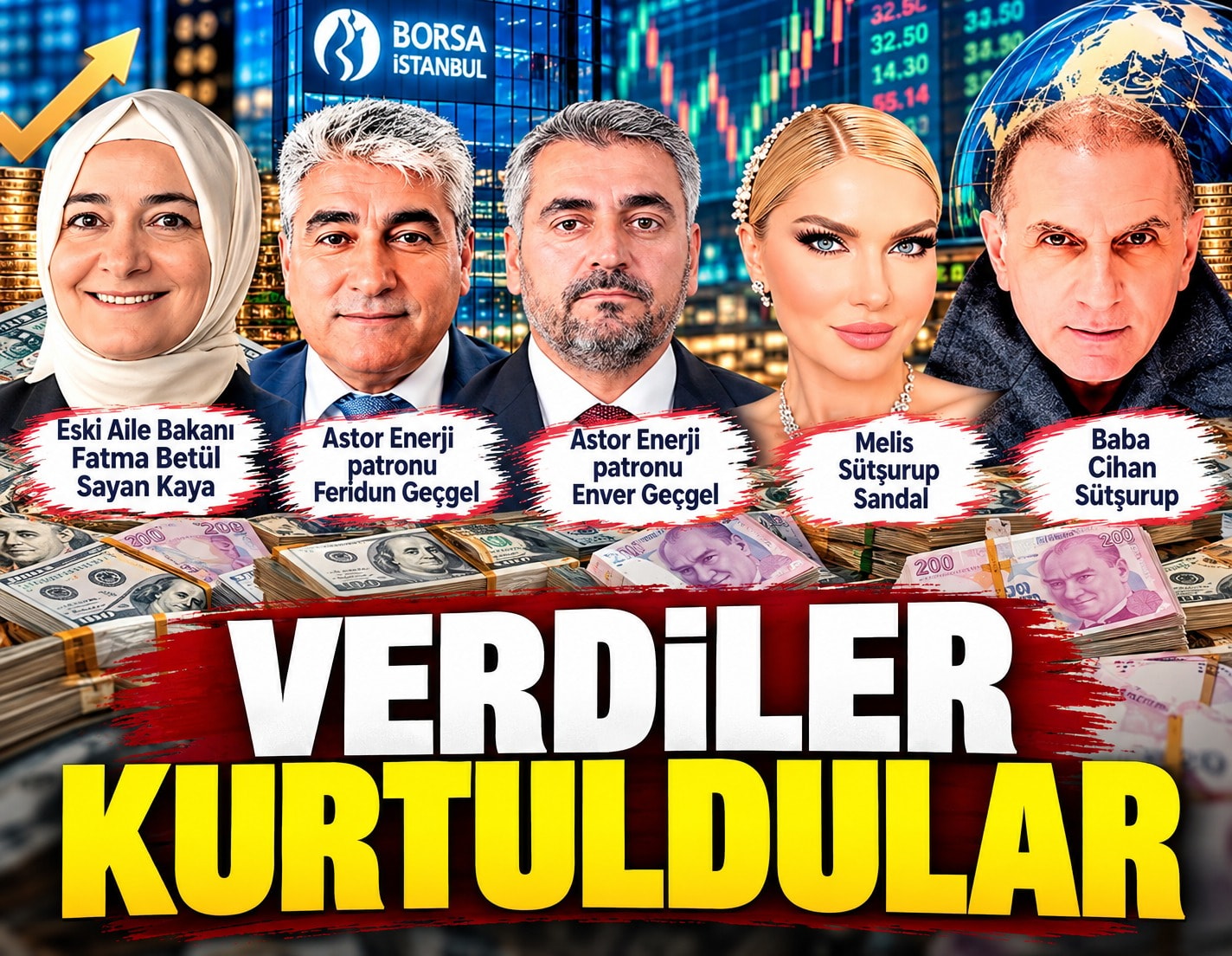 Verdiler kurtuldular