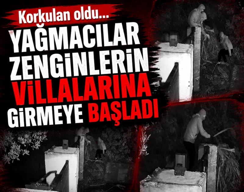 Korkulan oldu! Yağmacılar zenginlerin villalarına girmeye başladı