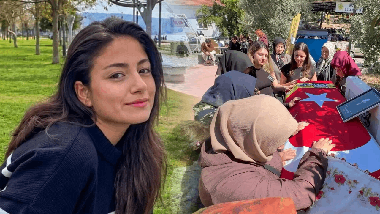 Erasmus hayali yarım kaldı: Portekiz'de hayatını kaybeden Melek'in cenazesinde gözyaşları sel oldu