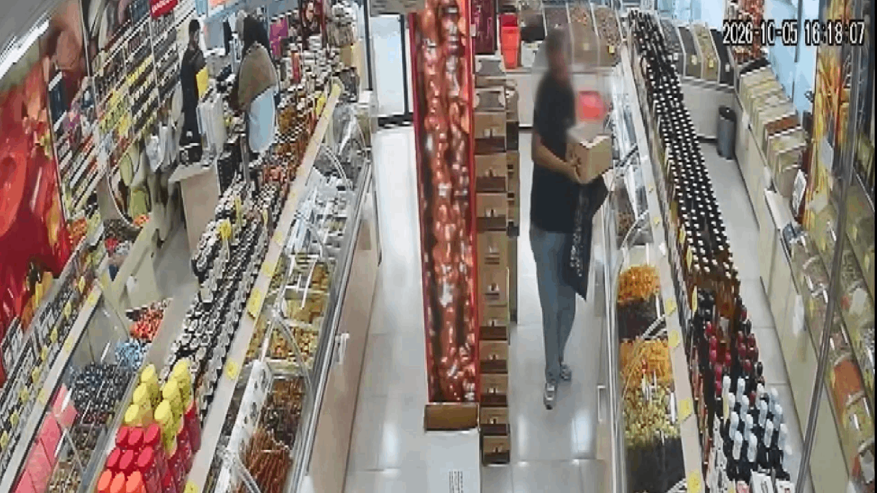 26 paket kahveyle yakalanacağını anlayınca panikledi!
