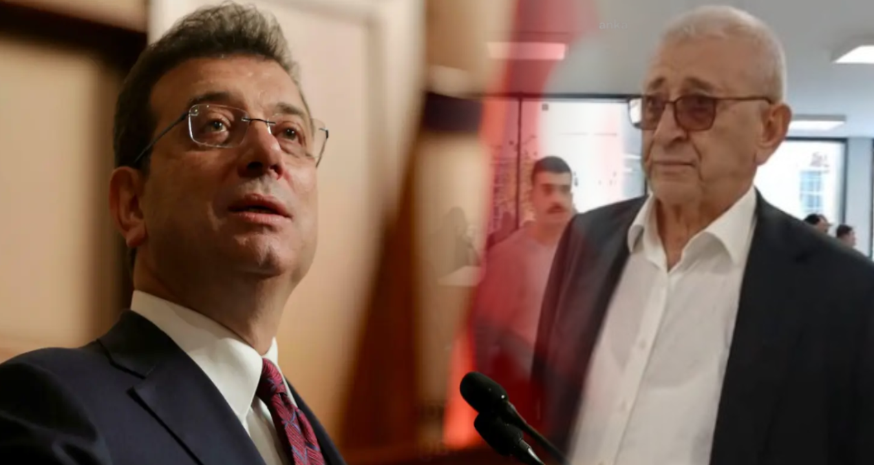 İmamoğlu'nun savunmasını beklerken, babasının gözyaşlarını tutamadığı anlar...