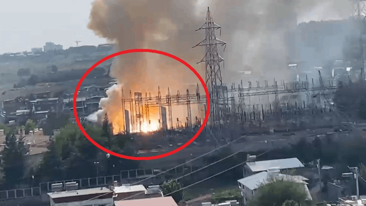 Diyarbakır'da ana trafo merkezinde korkutan patlama! Kent karanlığa gömüldü