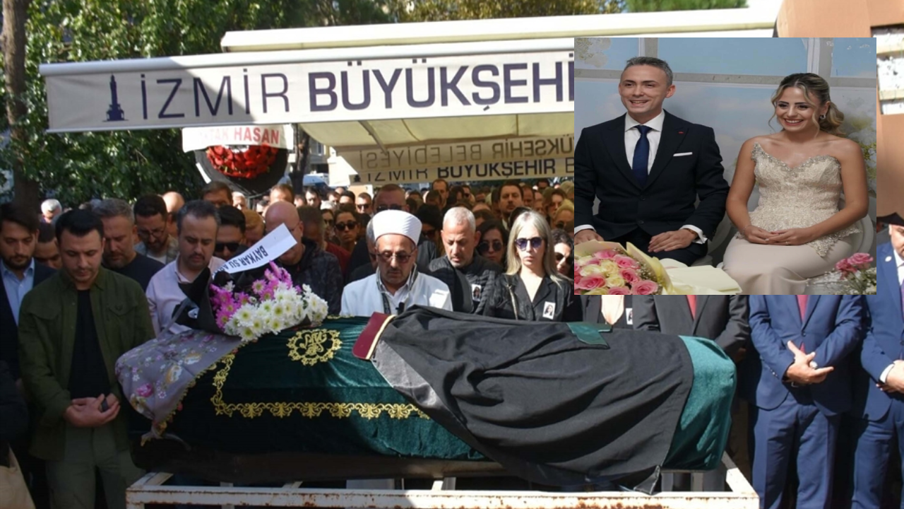 Nişanlısının öldürdüğü Özge, son yolculuğuna avukat cübbesiyle uğurlandı
