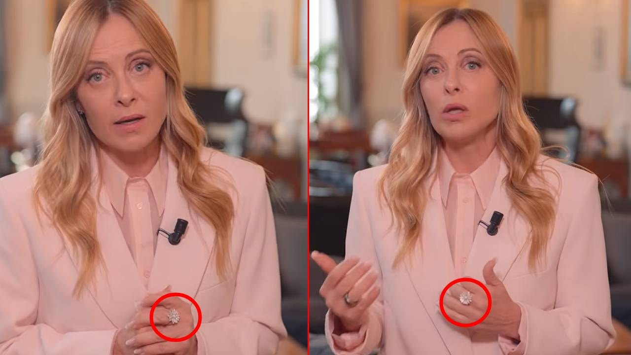 Başbakan Meloni parmağında yüzükle video çekince ülke karıştı