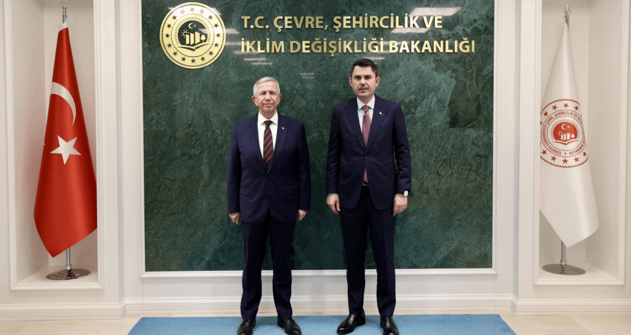 Önce Beştepe şimdi Bakanlık: Mansur Yavaş ile Murat Kurum ne görüştü?