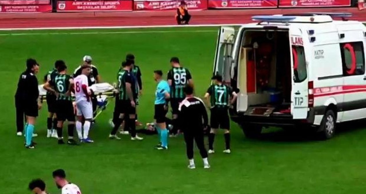 Yeşil sahalarda kordu dolu anlar! Son dakikalarda kalp krizi geçirdi