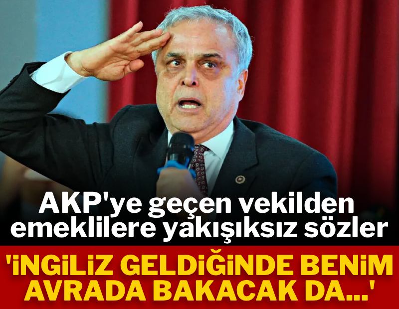 Erdoğan'a topuk selamı çakan vekil, emekli maaşını az bulanlarla alay etti