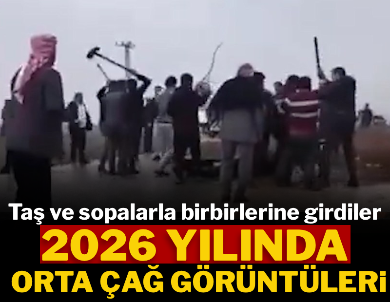 Şanlıurfa'da meydan savaşı gibi kavga: Taş, sopa ve küreklerle birbirlerine saldırdılar