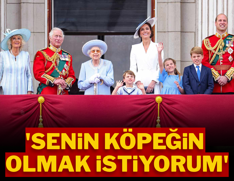 'Senin köpeğin olmak istiyorum'