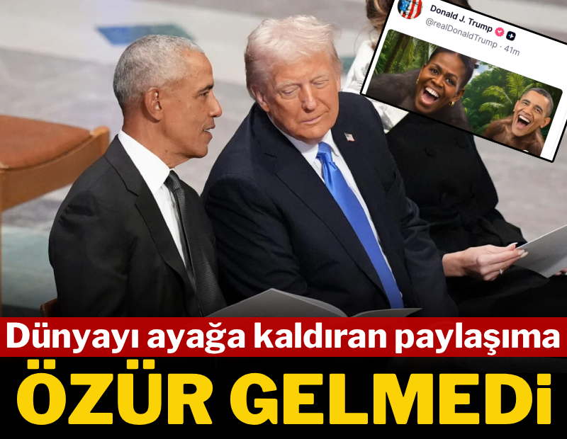 Trump, dünyayı ayağa kaldıran paylaşım için özür dilemedi
