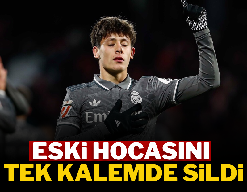 Arda Güler eski hocasını tek kalemde sildi 