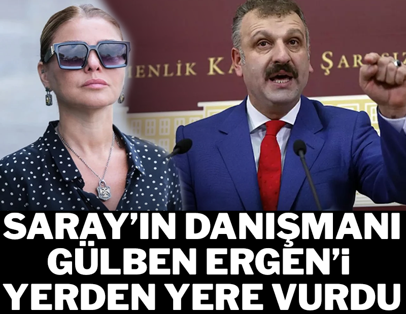 Saray'ın danışmanı Gülben Ergen'i yerden yere vurdu