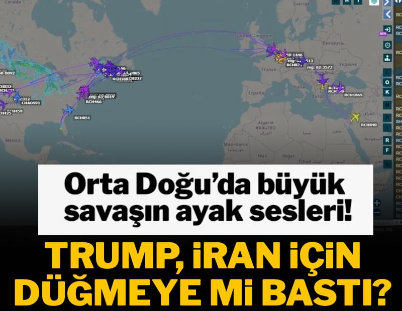 Orta Doğu'da büyük savaşın ayak sesleri! Trump, İran için düğmeye mi bastı?