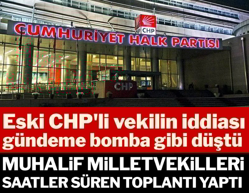 Ankara'dan çok konuşulacak kulis: CHP'de parti içi muhalefetten saatler süren toplantı