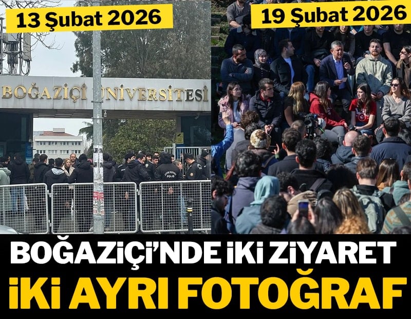 Boğaziçi’nde iki ziyaret, iki ayrı fotoğraf