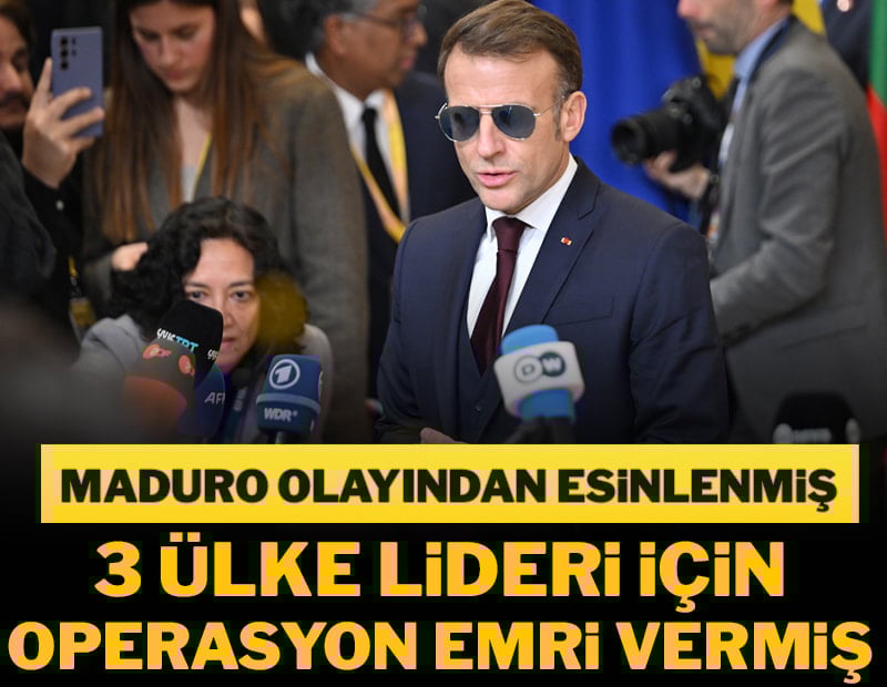 Rus istihbaratı ortaya çıkardı! Macron da 3 ülke liderine operasyon emri vermiş