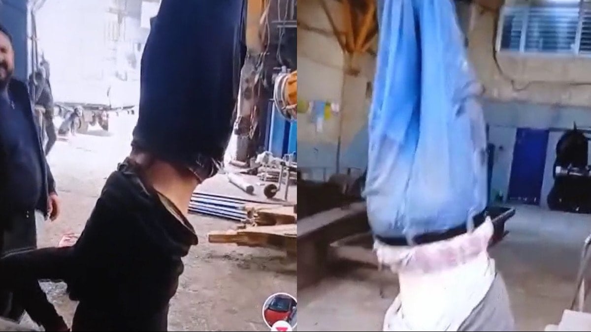 Ayağından vince asılan zihinsel engelli genç işkenceyi anlattı