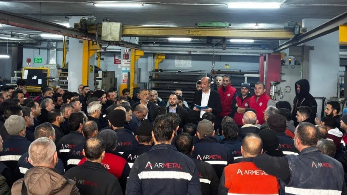 Fabrikada maaşlar 95 bin TL oldu, çalışanlar bayram etti 