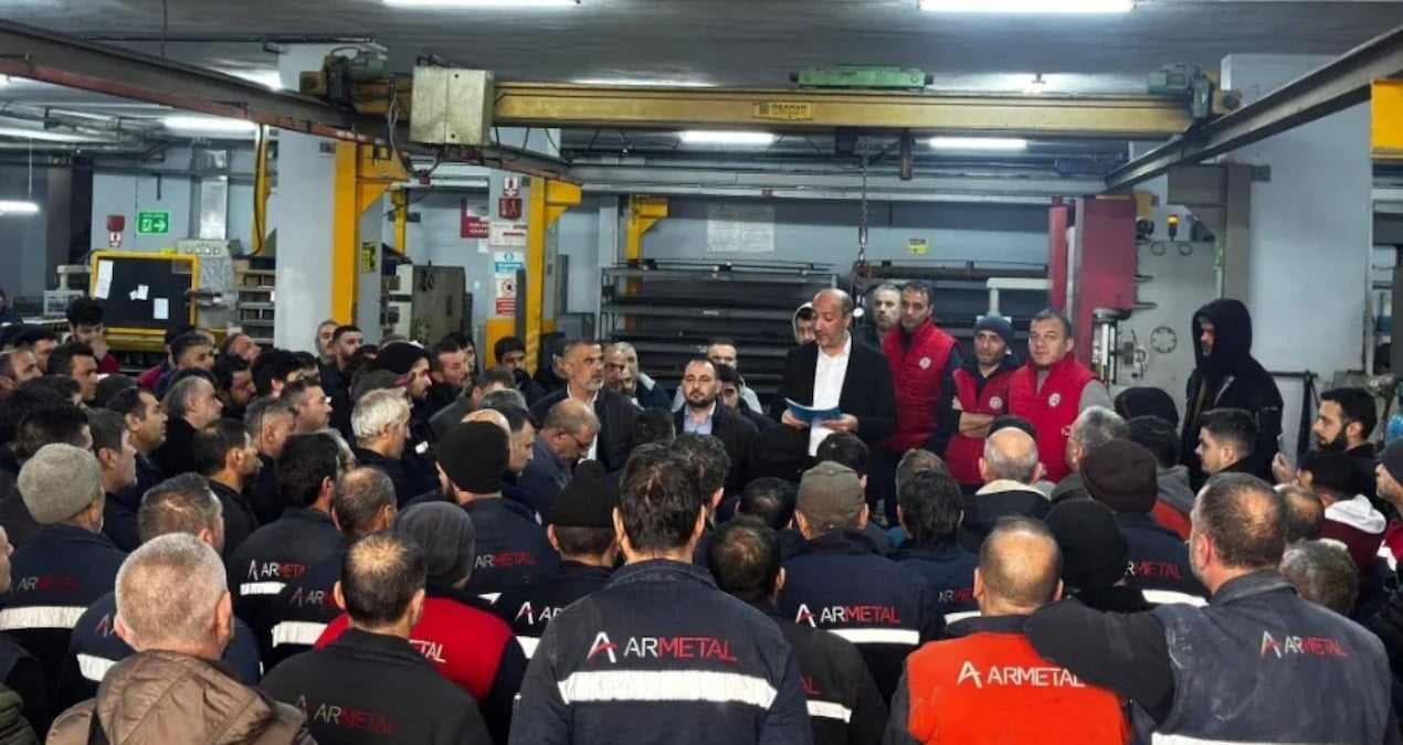 Fabrikada maaşlar 95 bin TL oldu, çalışanlar bayram etti