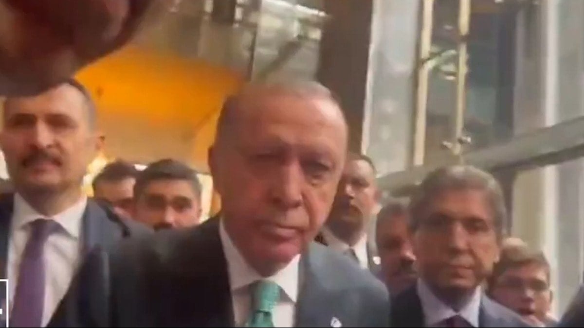 Erdoğan, Mesut Özarslan sorusuna yanıt vermedi
