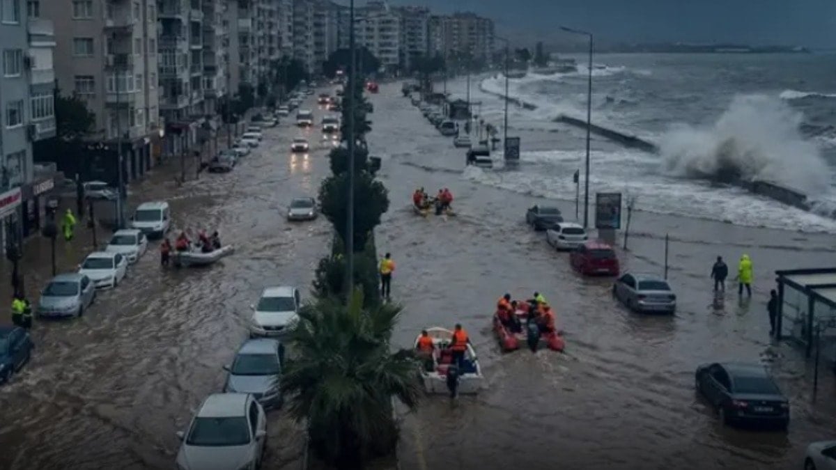 Bu fotoğraf yapay zeka değil! 3 şehrimiz sular altında