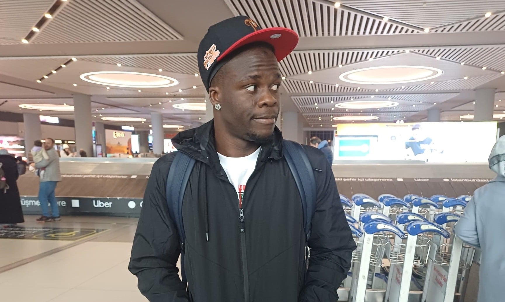 Beşiktaş'ın yeni transferi İstanbul'a geldi