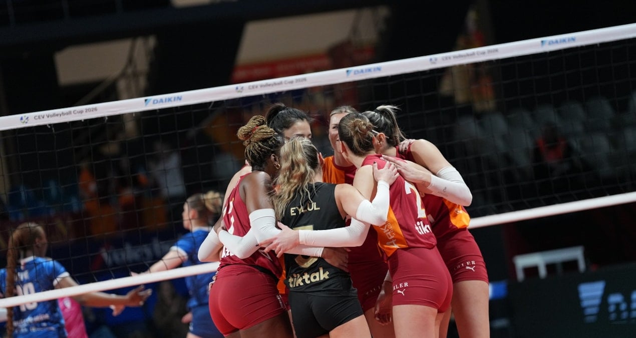 Galatasaray Daikin, CEV Kupası'nda yarı finalde
