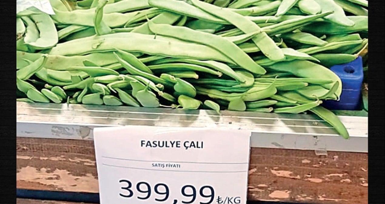 Bu fasulye artık 400 lira