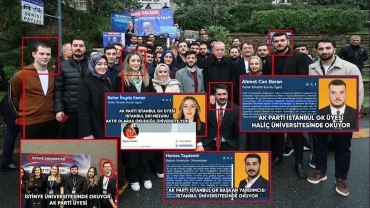 Boğaziçi Üniversitesi'nde Erdoğan ile fotoğraf çektirenler 'Boğaziçi öğrencisi' çıkmadı