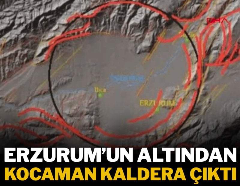 Yıllardır uykudaymış... O ilimizin altında kocaman bir yanardağ keşfedildi