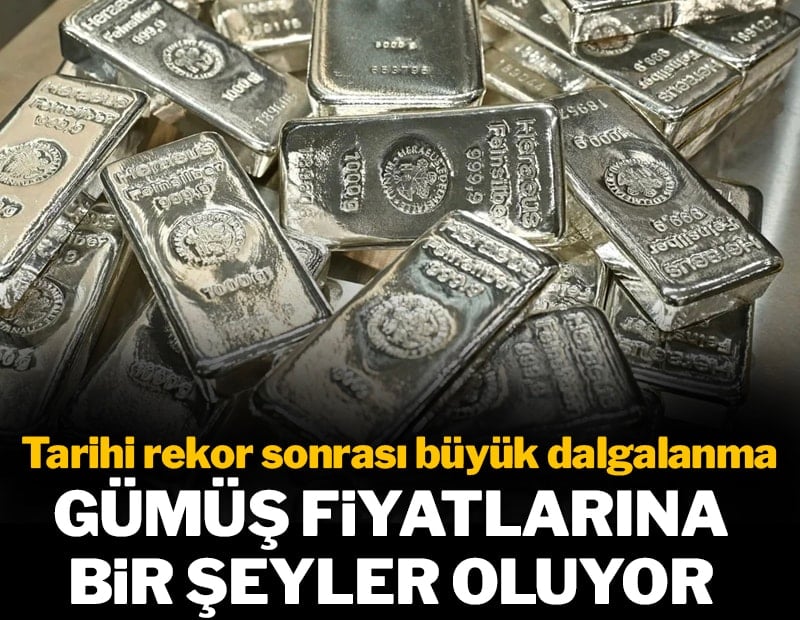 Gümüş fiyatlarına bir şeyler oluyor: Tarihi rekor sonrası dev dalgalanma