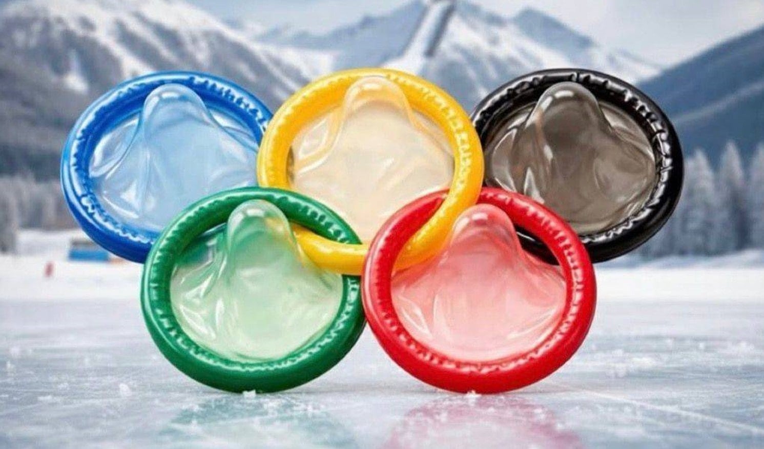 Dünya gittikçe kirlendi, Kış Olimpiyatları'na kondom yetişmiyor