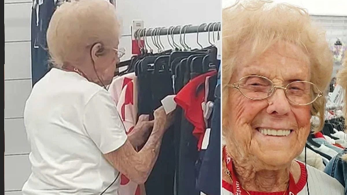 92 yaşındaki tezgahtarı gören donup kalıyor