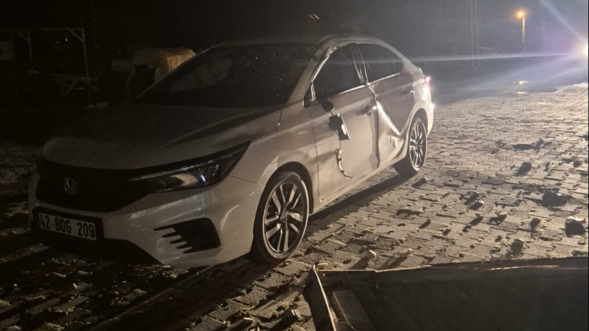 Konya'yı şiddetli rüzgar vurdu