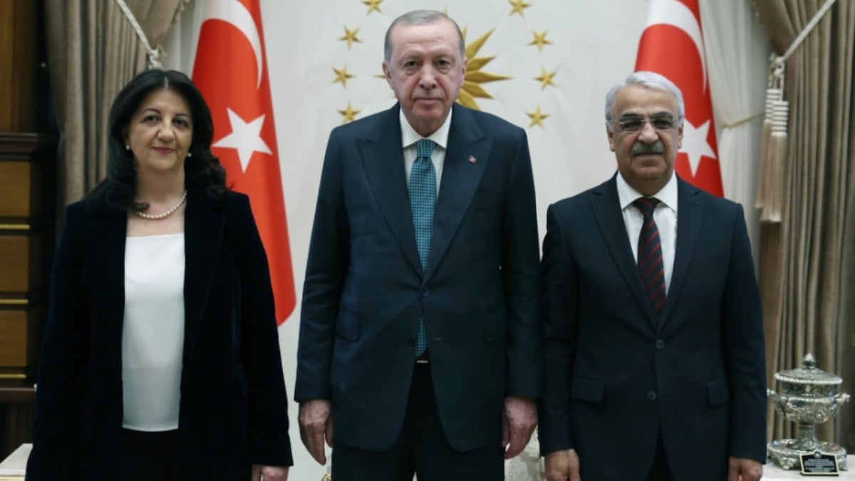 Cumhurbaşkanı Erdoğan, DEM Parti heyetini kabul etti