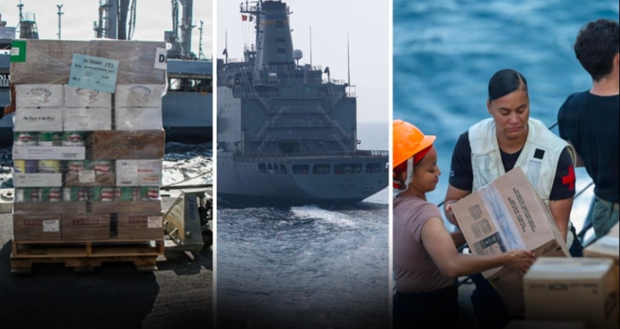 ABD 3 fotoğrafla İran'a 'dev savaş' mesajı verdi: Stoklar dolduruldu