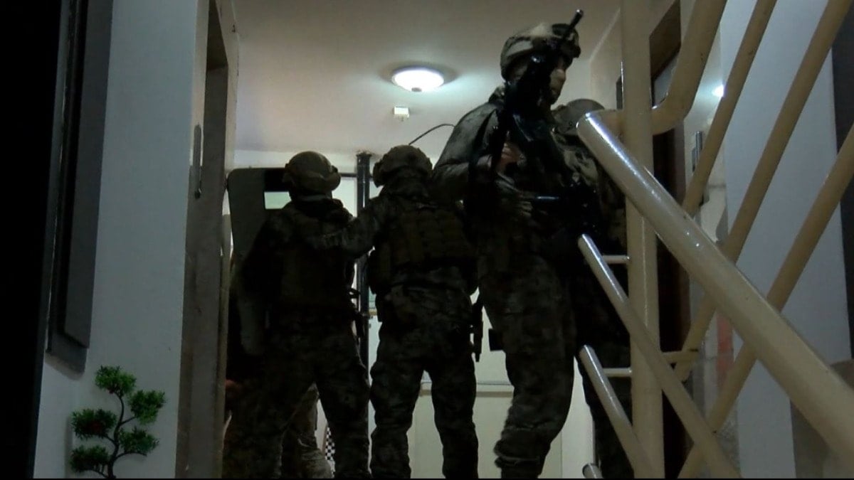 Ankara merkezli 5 ilde suç örgütüne yönelik operasyonlarda 37 şüpheli gözaltına alındı