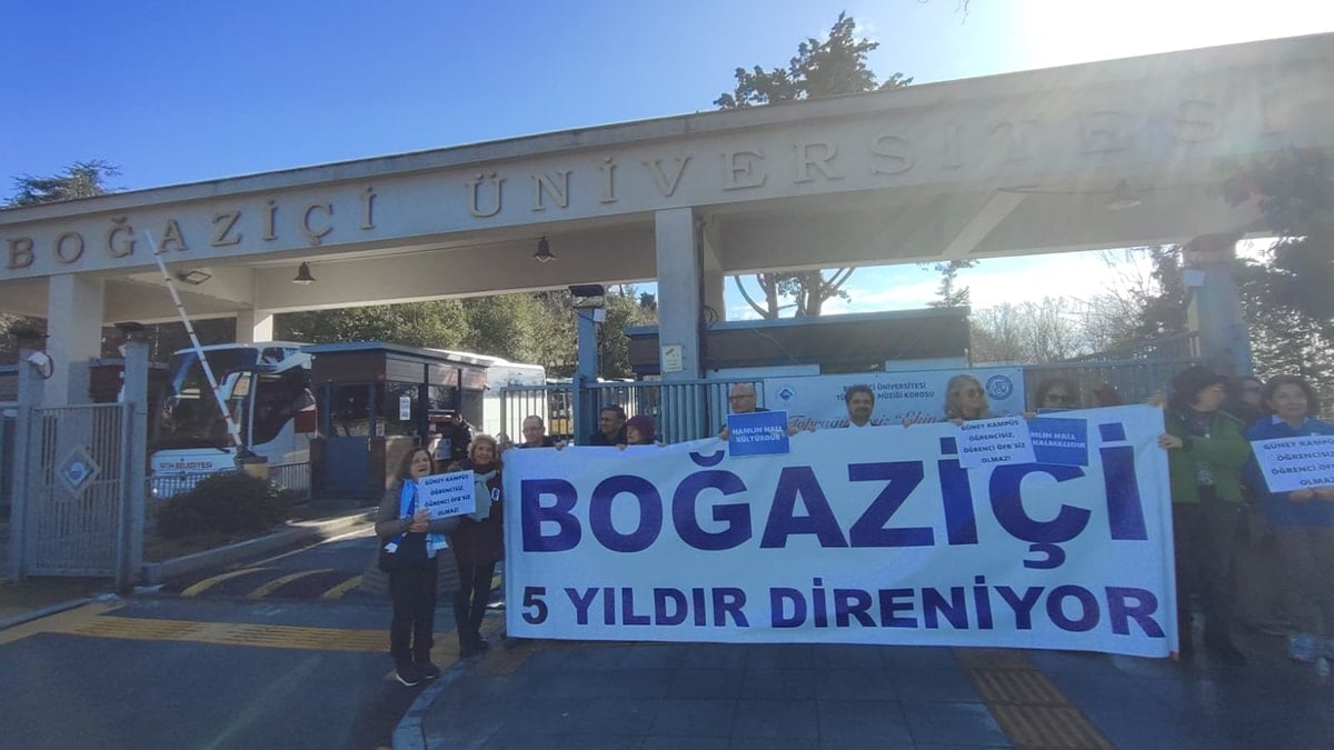 Boğaziçi Üniversitesi TOMA’ larla basıldı
