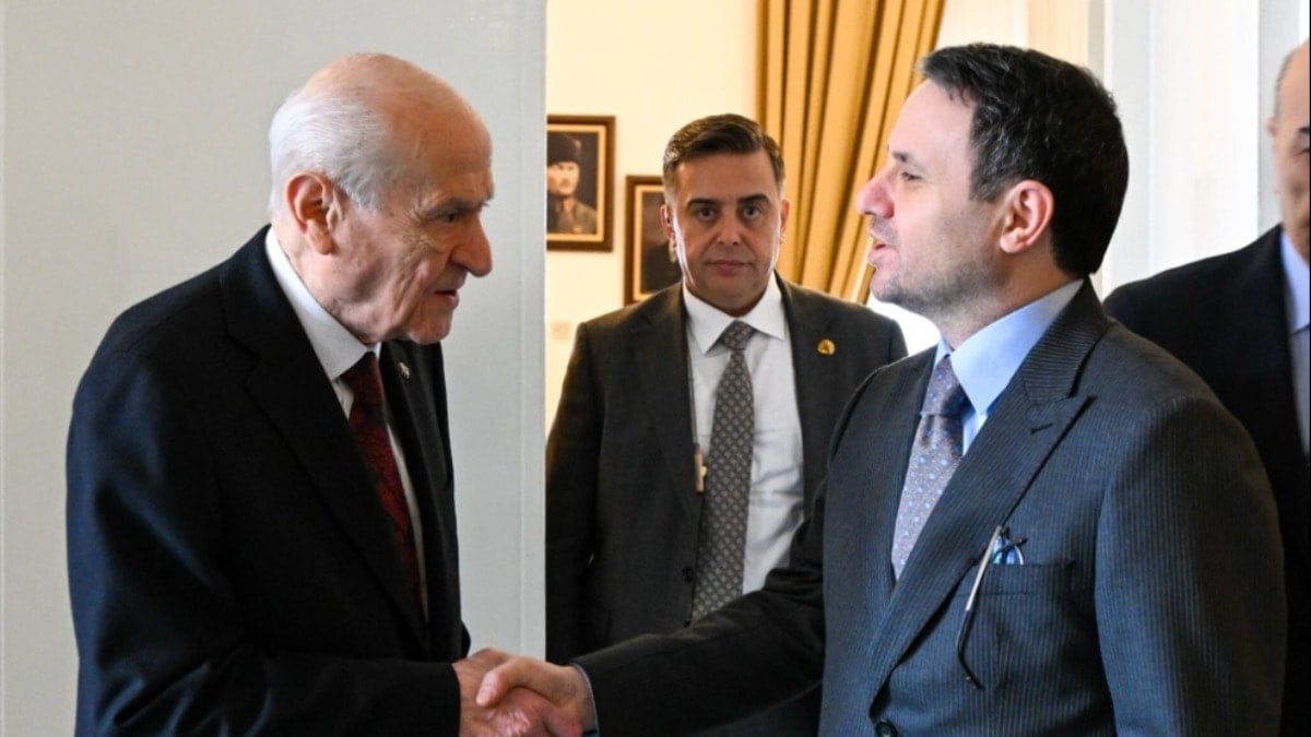 Adalet Bakanı Gürlek'ten Devlet Bahçeli'ye ziyaret