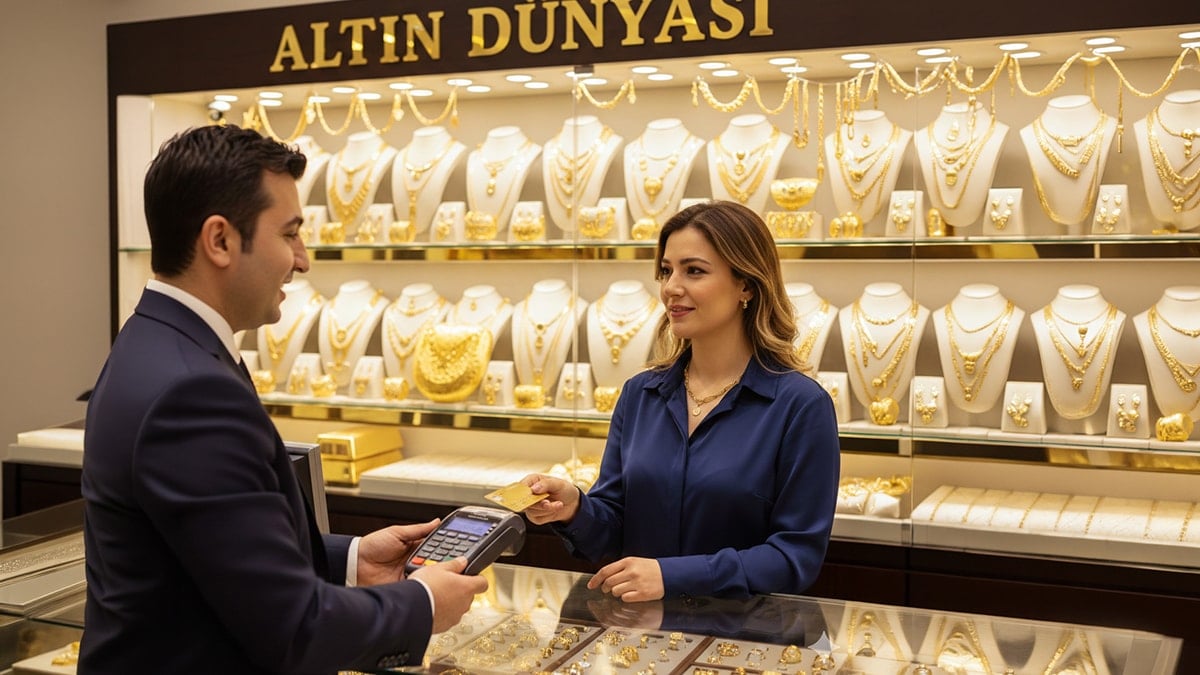 Altında yaşanan ralli kartlı kuyum harcamalarını patlattı