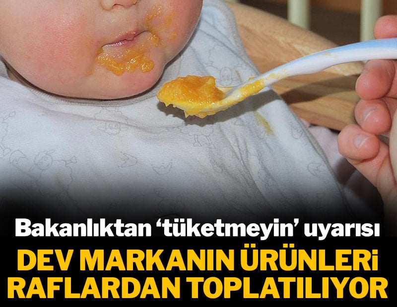 Bakanlıktan 'Tüketmeyin' uyarısı: Dev markanın ürünleri raflardan toplatılıyor