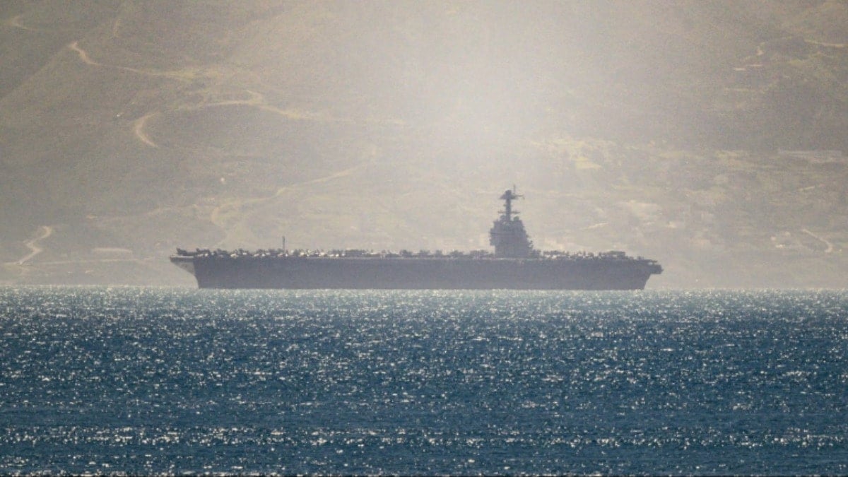 Venezuela'yı fetheden uçak gemisi Akdeniz'e girdi: İran için geri sayım başladı