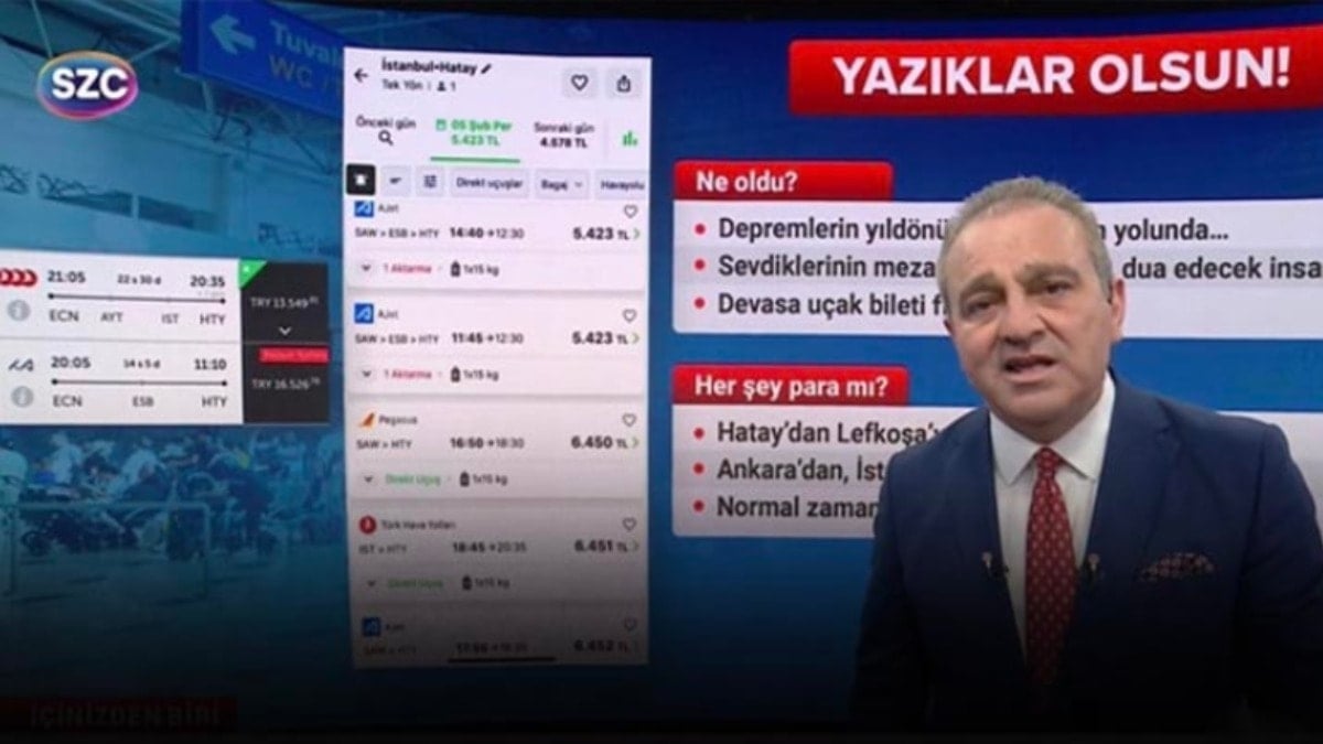 Deprem bölgelerine fahiş uçak biletleri! Bu nasıl bir acımasızlık