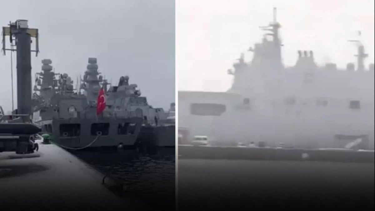 Türk Donanması Avrupa açıklarında